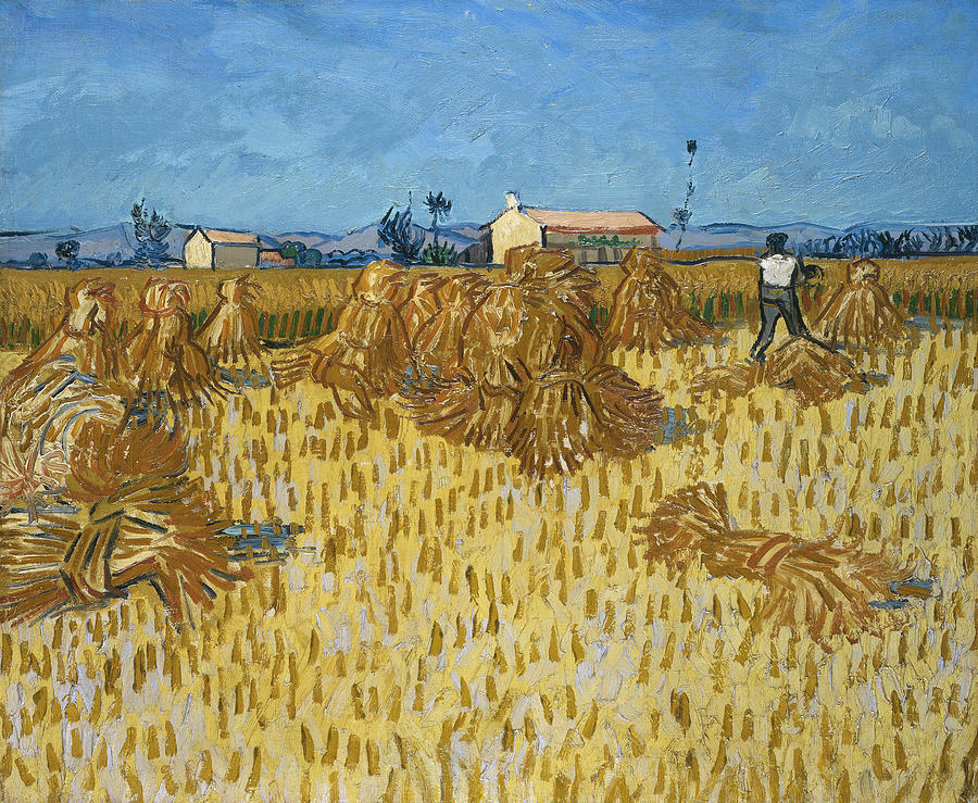 Van Gogh Corn Harvest Painting By Granger Fine Art America