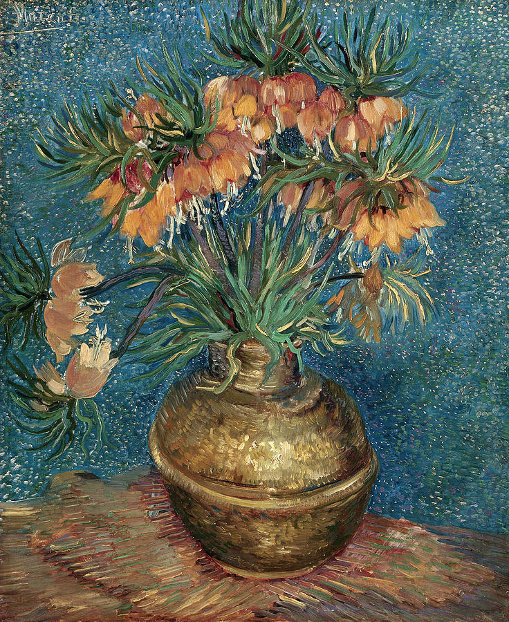 Van Gogh Fritillaries, 1887 Painting by Granger