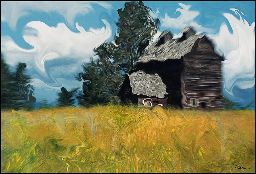 Van Gogh in Montana Photograph by Peggy Dietz
