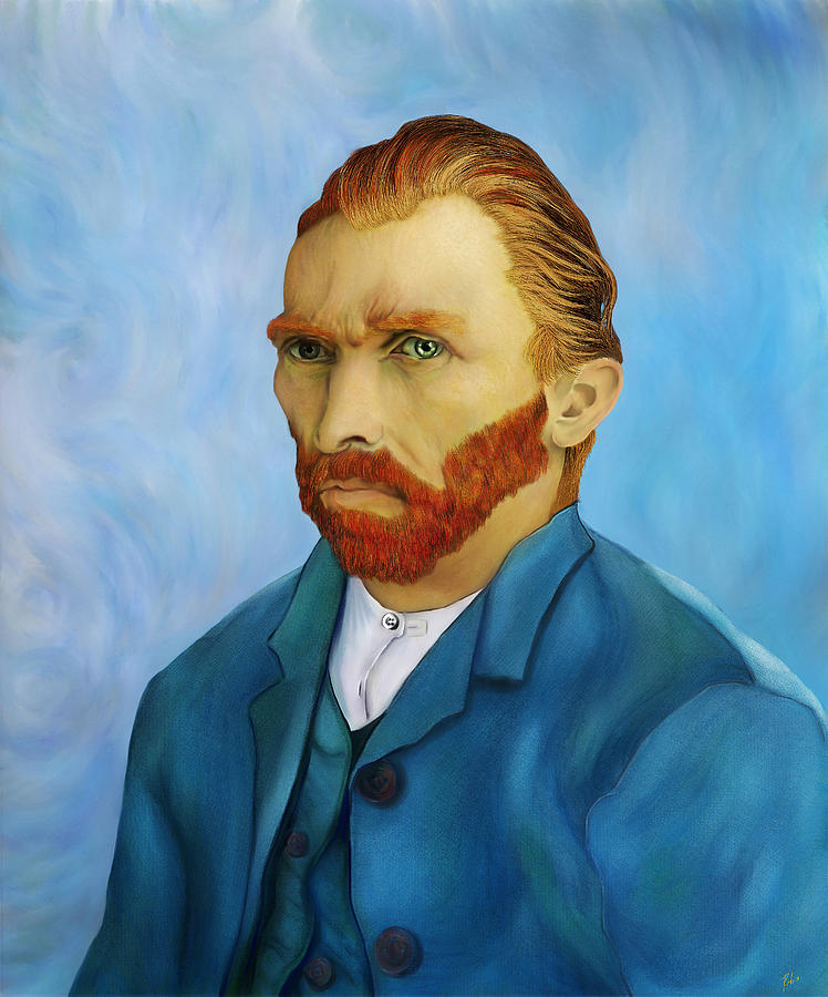 Vincent Van Gogh Digital Art - Van Gogh by Omar Rubio