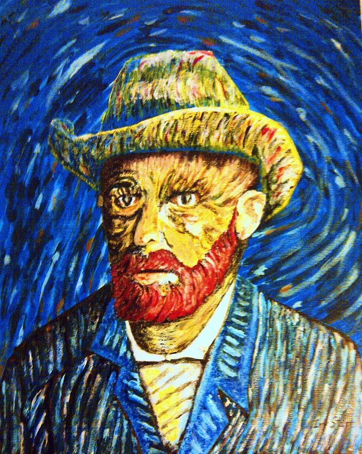 Van Gogh Portrait/ Inspired By Van Gogh Painting