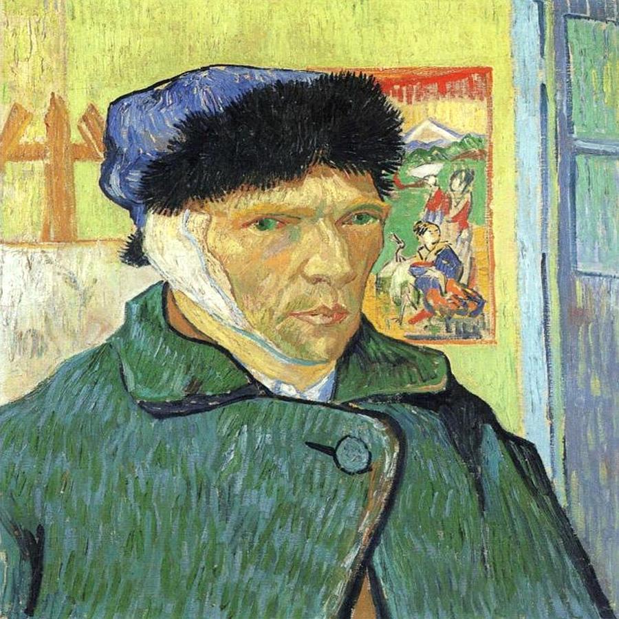 Van Gogh Self Portrait Photograph by Florene Welebny