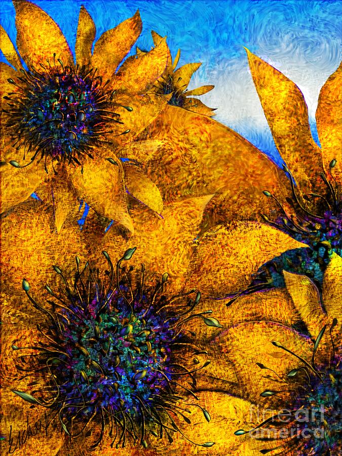 Van Gogh Summer Digital Art by Mary Eichert