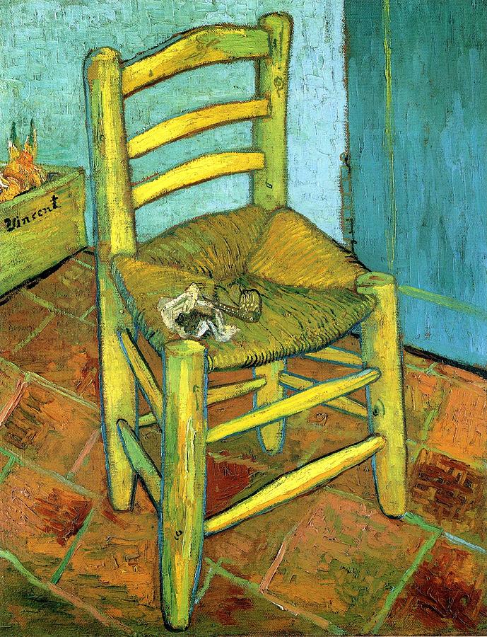 Vincent Van Gogh Painting - Van Goghs Chair by Philip Ralley