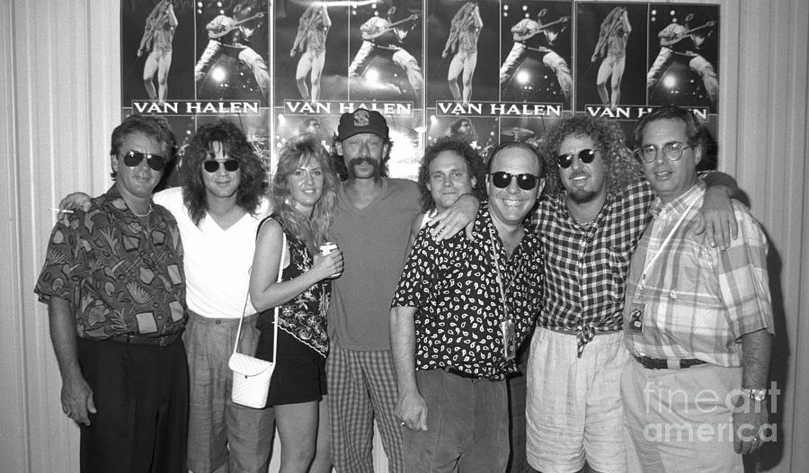 Van Halen Photograph - Van Halen-Meet N Greet-07 by Timothy Bischoff