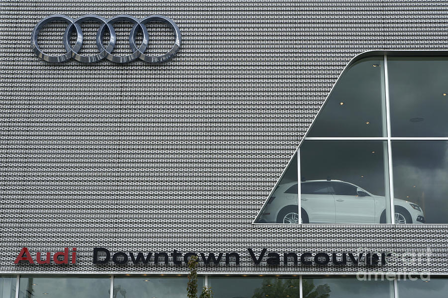 Vancouver Audi Dealership Photograph by John  Mitchell