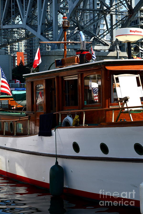 Vancouver BC - Classic Wooden Boats Photograph by Dean Ferreira