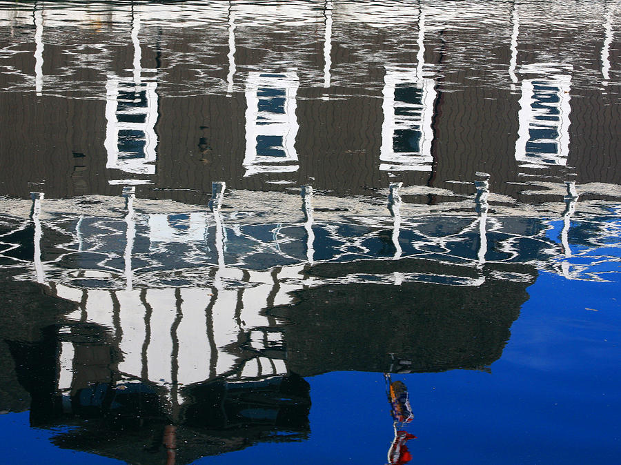 Vancouver Boathouse Reflection Photograph by Rick Locke - Out of the Corner of My Eye