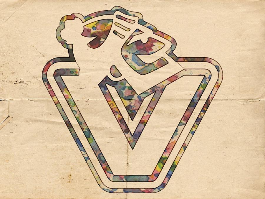Vancouver Canucks Old Style Logo Painting by Florian Rodarte