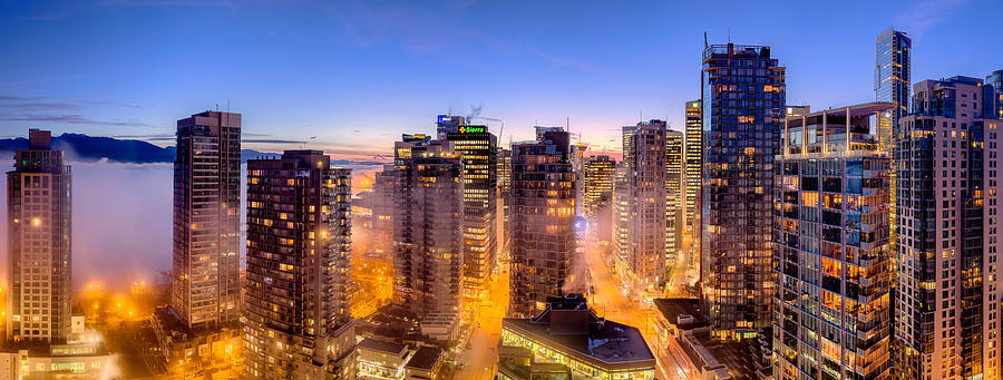 Vancouver Fog Photograph by Alexis Birkill