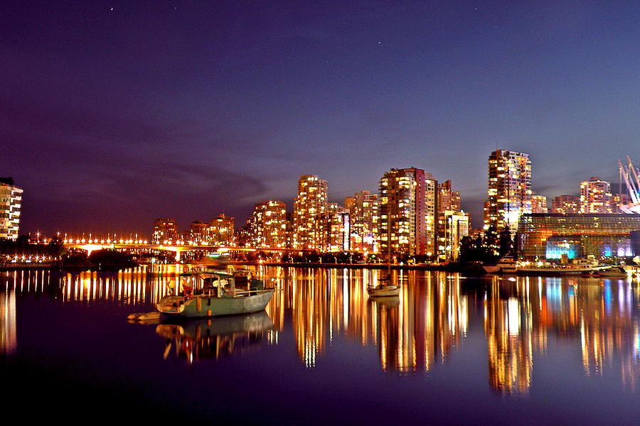 Unique Photograph - Vancouver Reflecting by Brian Chase