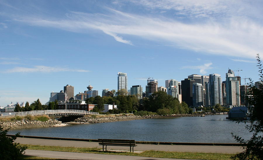 Vancouver Skyline Photograph by Betty-Anne McDonald