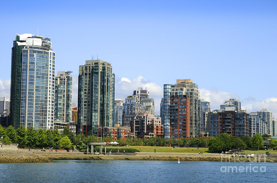 Vancouver Skyline Photograph by Brenda Kean