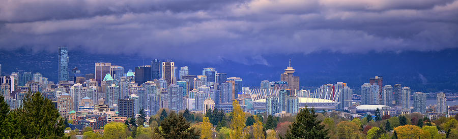 Vancouver Skyline Photograph by Claudio Bacinello
