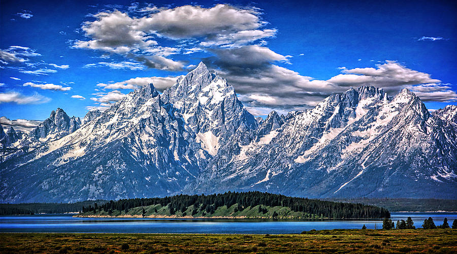Grand Teton National Park Photograph - Vanguard of the Morning by Lincoln Rogers