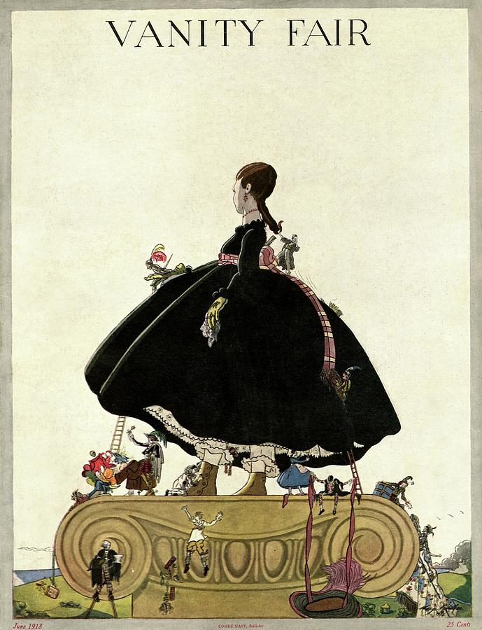 Vanity Fair Cover Featuring A Group Of Miniature Photograph by Artist Unknown