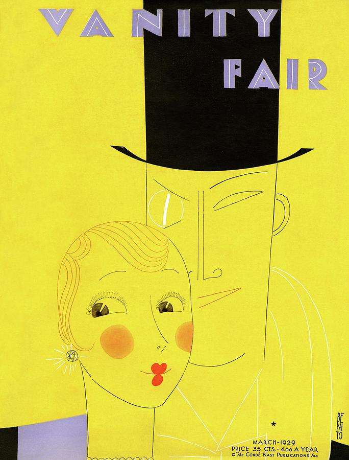 Vanity Fair Cover Featuring A Man With A Monocle Photograph by Eduardo Garcia Benito