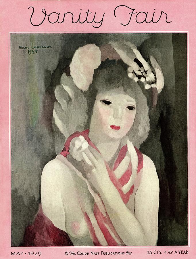 Vanity Fair Cover Featuring A Painting Photograph by Marie Laurencin