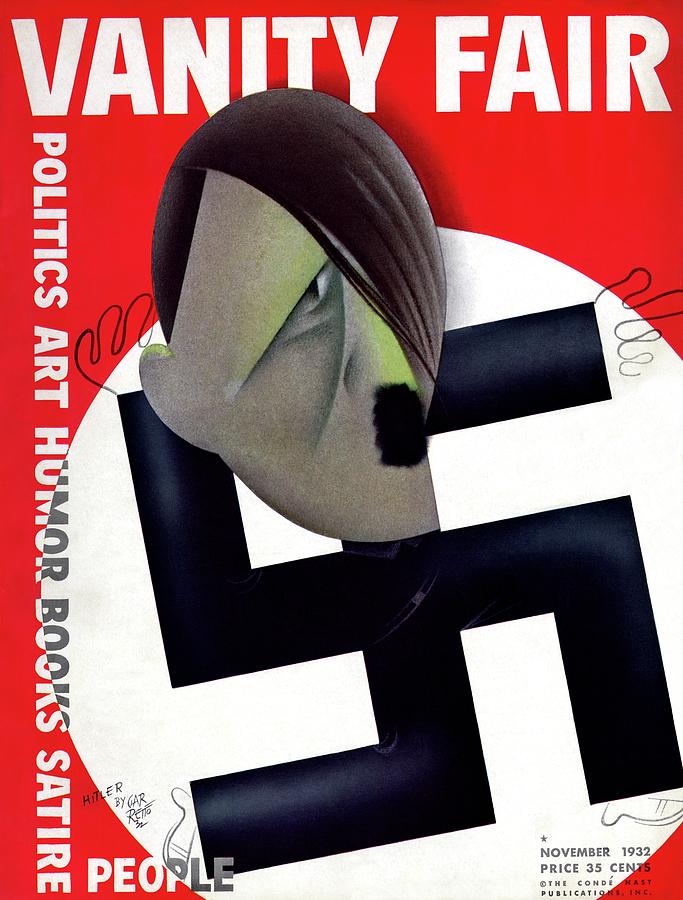 Vanity Fair Cover Featuring Hitlers Face Photograph by Paolo Garretto Vanity Fair Cover Featuring Hitlers Face Photograph by Paolo Garretto