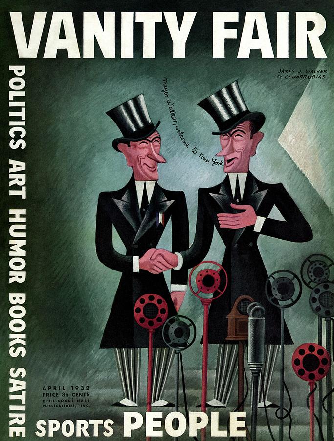 Vanity Fair Cover Featuring Two James Walkers Photograph by Miguel Covarrubias