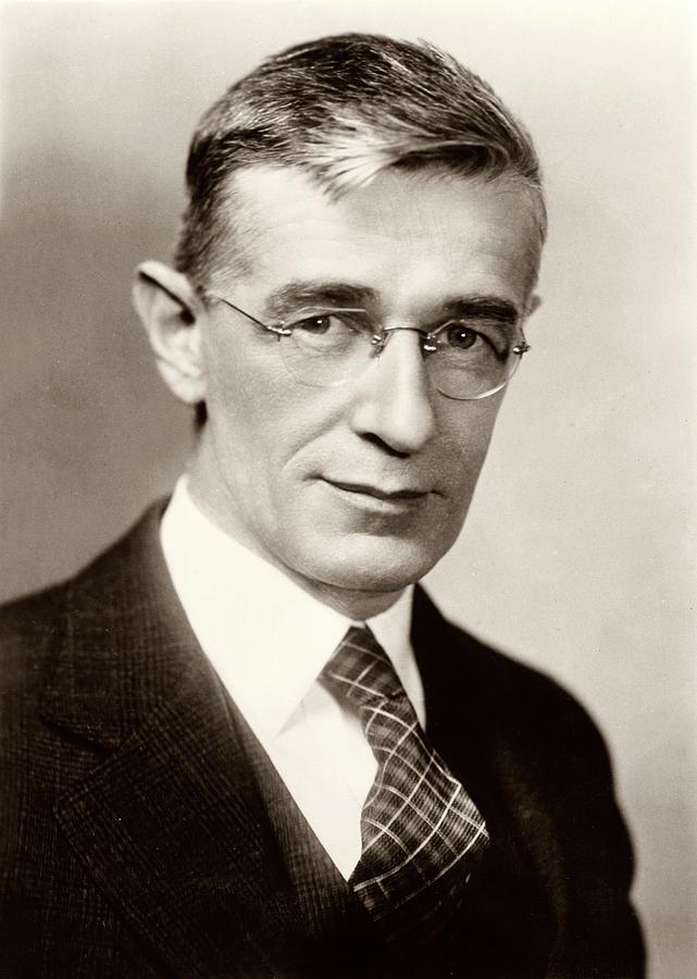 Vannevar Bush Photograph by American Philosophical Society