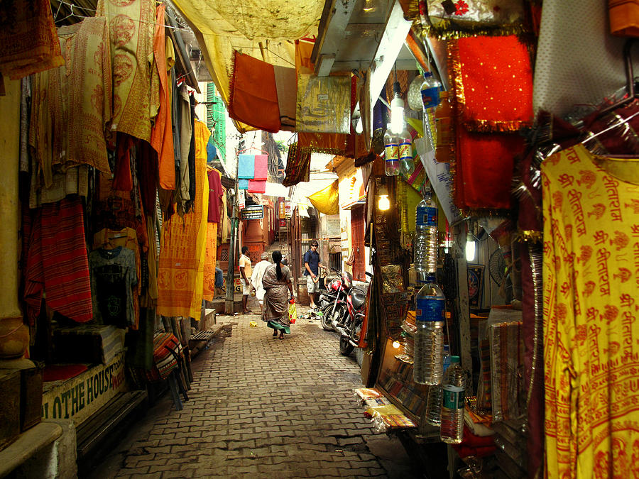 Varanasi Alleyway Photograph by Jodie Griggs