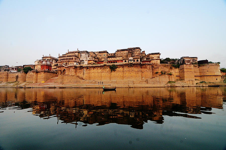 Architecture Photograph - Varanasi Ramnagar Fort by Money Sharma