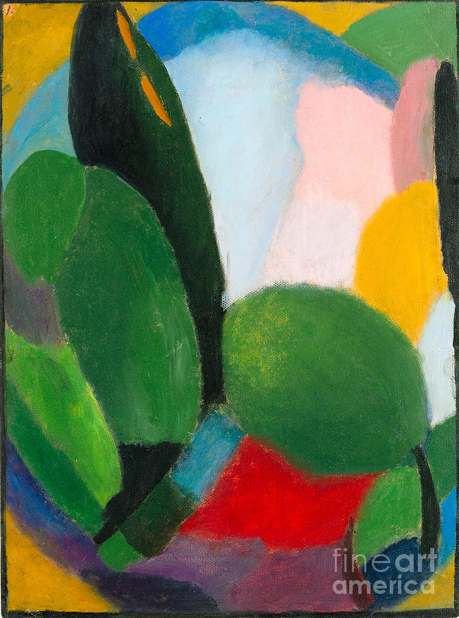 Alexej Von Jawlensky Painting - Variation by Celestial Images