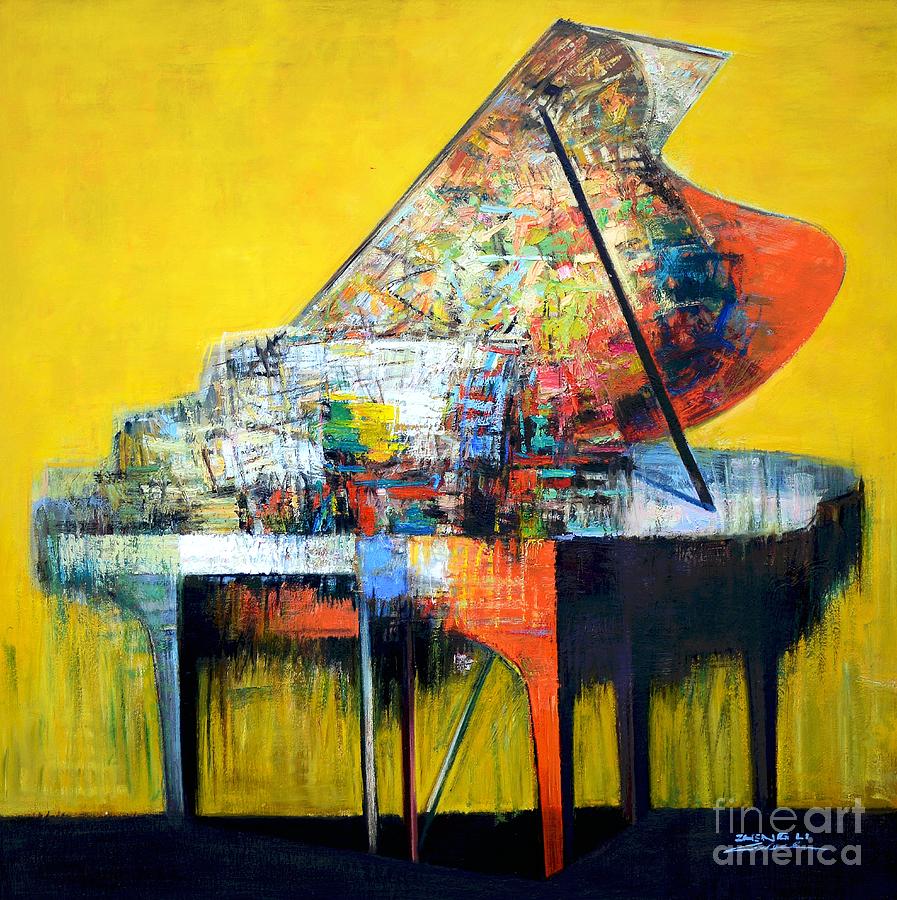 Variations for Piano No. 19 Painting by Zheng Li