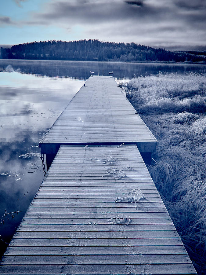 Landscape Photograph - Variations of a dock by Jouko Lehto
