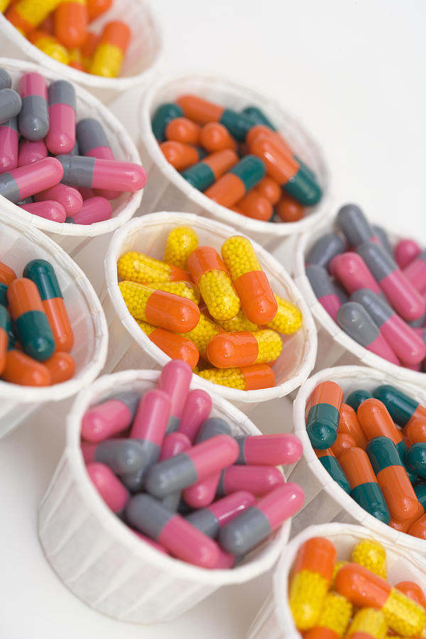 Variety Of Capsules Photograph by Science Stock Photography