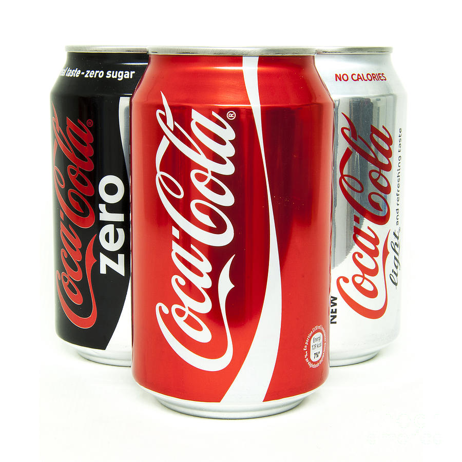 Various Coke Cola Cans Photograph by Antony McAulay