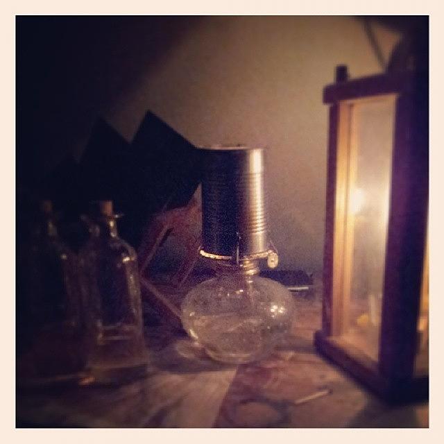 Collodion Photograph - Varnishing Plates By Candlelight by Chris Morgan