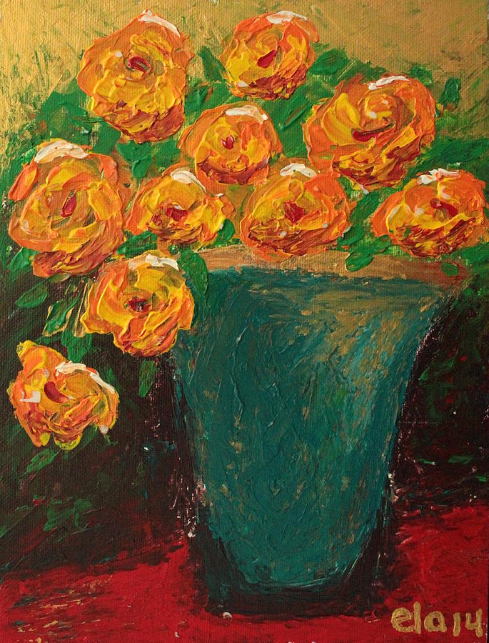 Vas ala Van Gogh Painting by Ela Jane Jamosmos