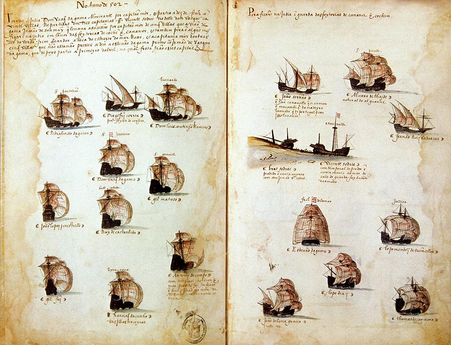 what ships did vasco da gama take