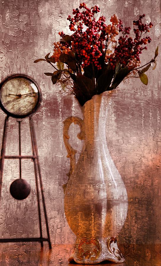 Flower Photograph - Vase in Time by Kerry Hauser