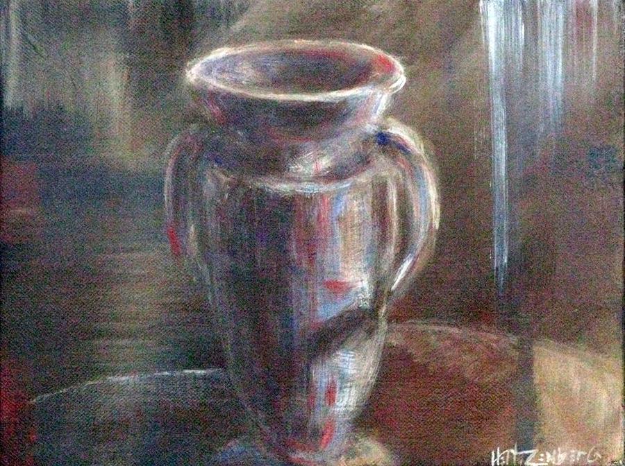 Still Life Painting - Vase Unfolded by Josh Hertzenberg