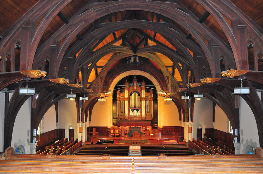 Vassar Chapel - Inside Photograph by Georgia Clare
