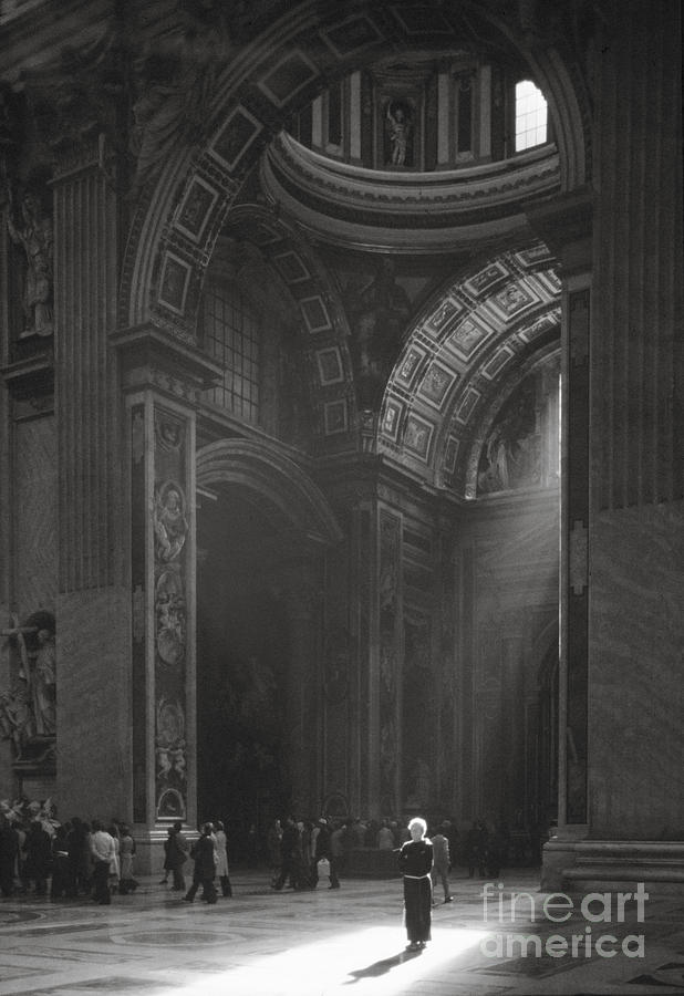 Architecture Photograph - Vatican #1 by Lionel F Stevenson