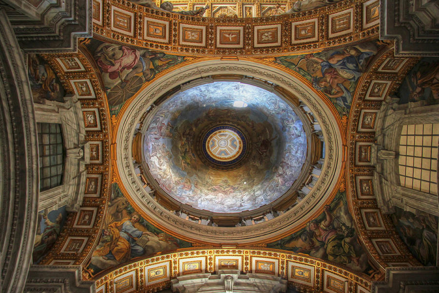 Vatican Ceiling Photograph