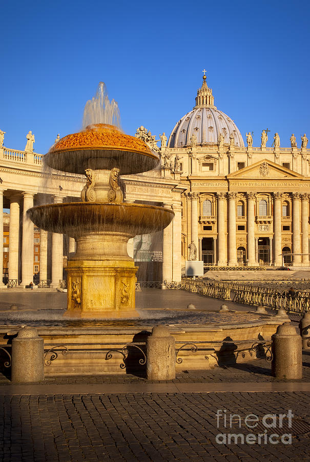 Vatican Morning Photograph by Brian Jannsen
