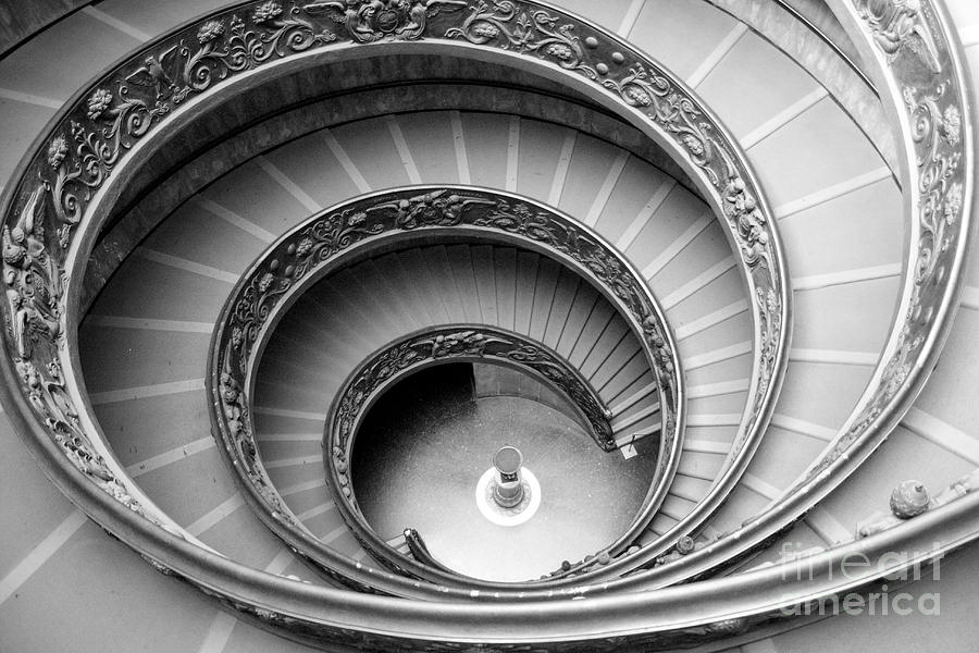 Vatican Spiral Photograph by Crystal Nederman
