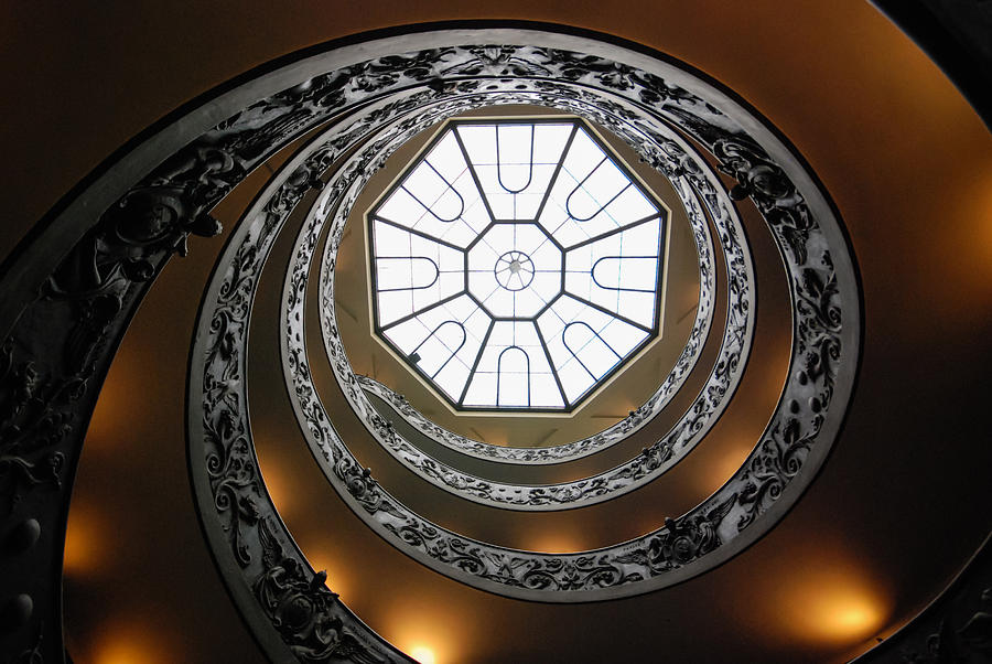 Vatican Staircase Photograph