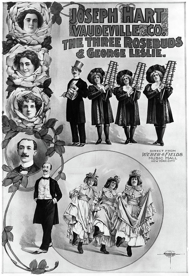 Vaudeville Poster, 1899 Painting by Granger - Fine Art America