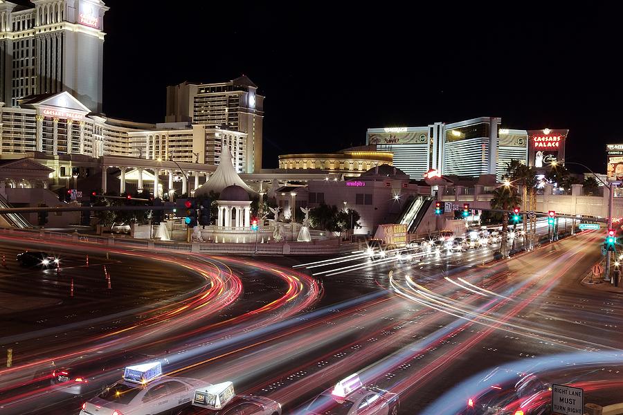 Vegas Lights Photograph by Matt Helm