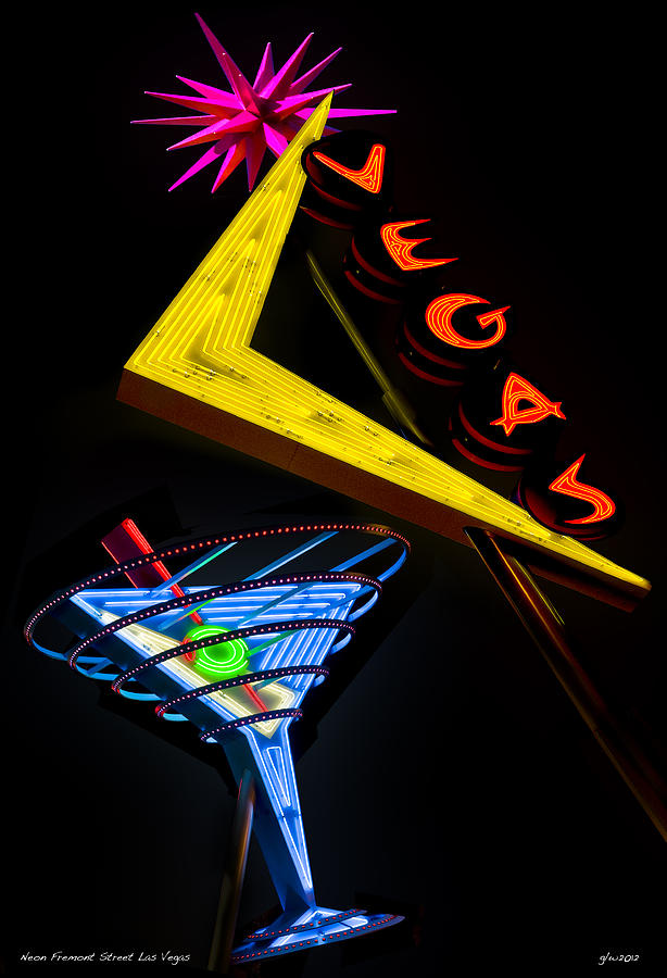 Vegas Martini Photograph by Gary Warnimont