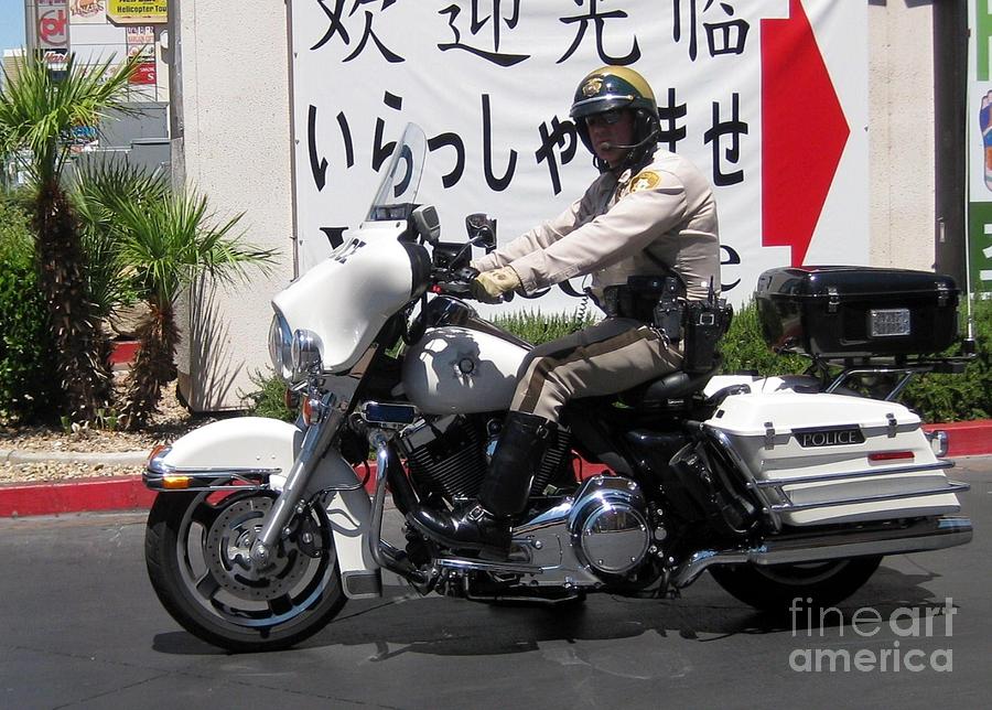 Motorbike cop deals