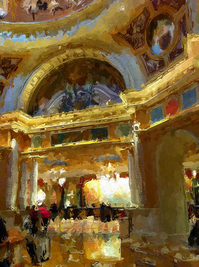 Vegas Venetian Hotel Foyer