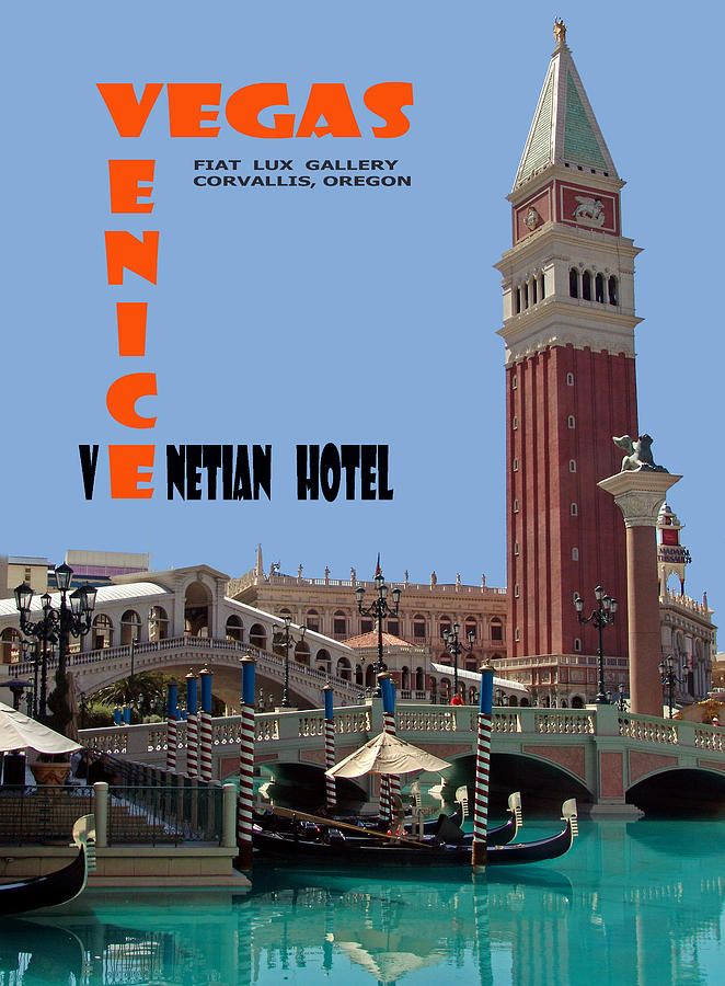 Vegas Venice Venetian Hotel Photograph by Michael Moore