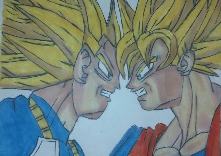How to Draw Gogeta in Base: Sketch the Fusion of Goku and Vegeta | Goku and  vegeta, Very easy drawing, Easy drawings